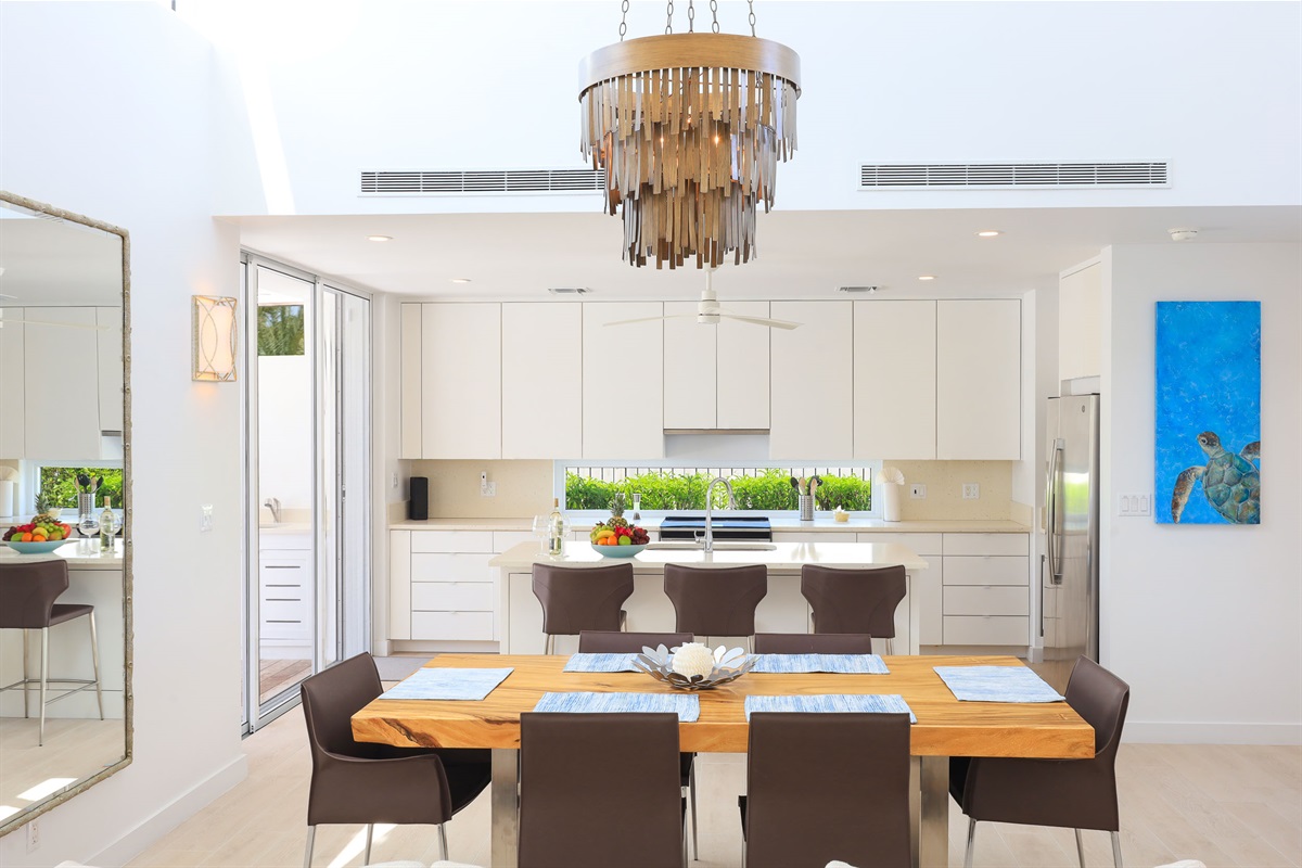 Kitchen and dining