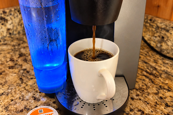 Keurig Brewing Morning Coffee