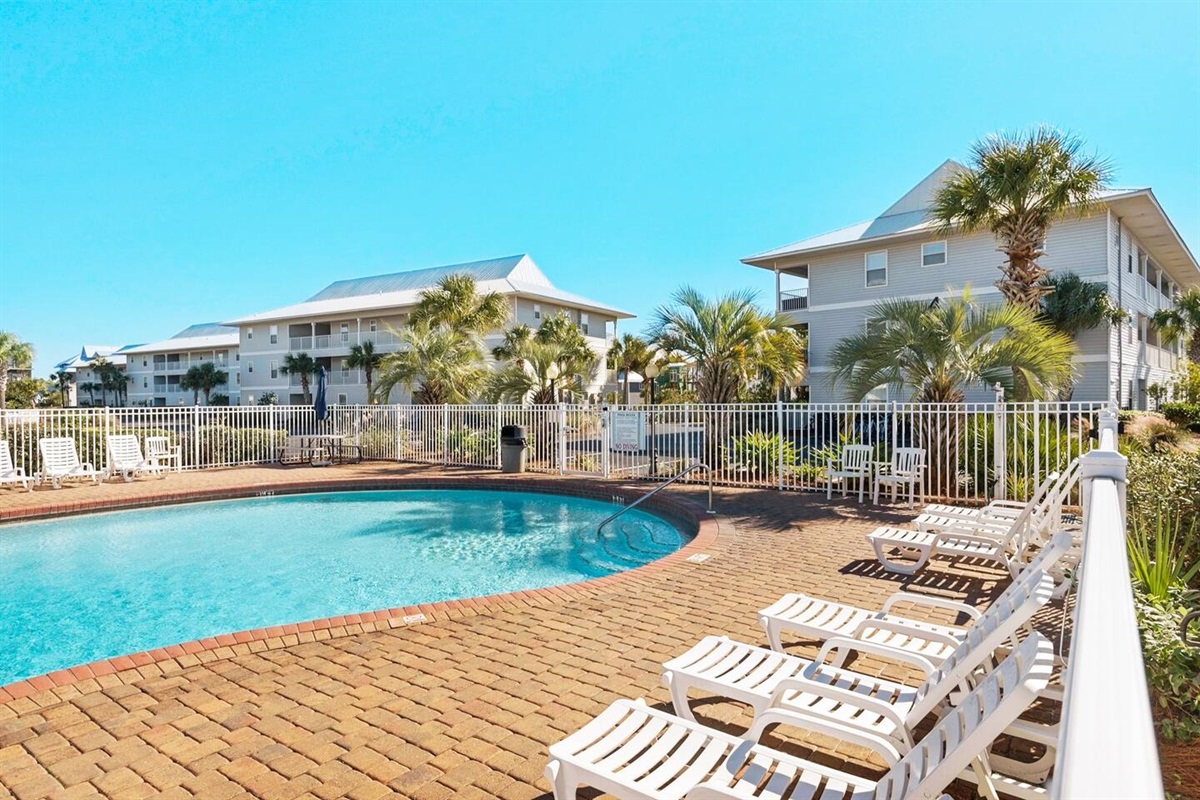 Pool by building four- Heated during the off-season months!
