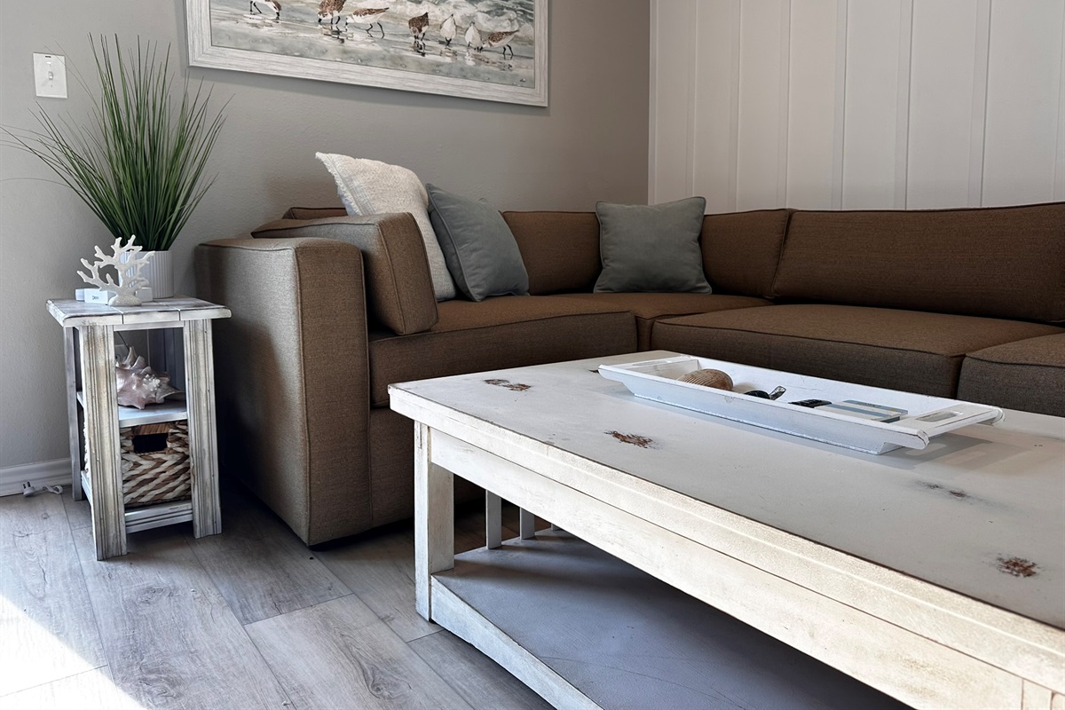 Relax to your favorite TV show or cuddle up and enjoy some reading