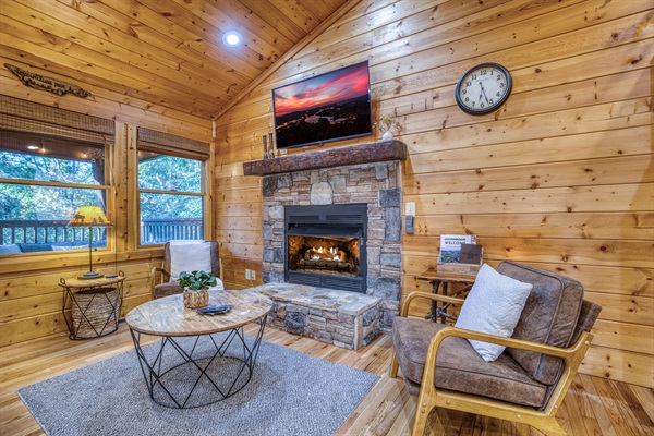 Gas fireplace