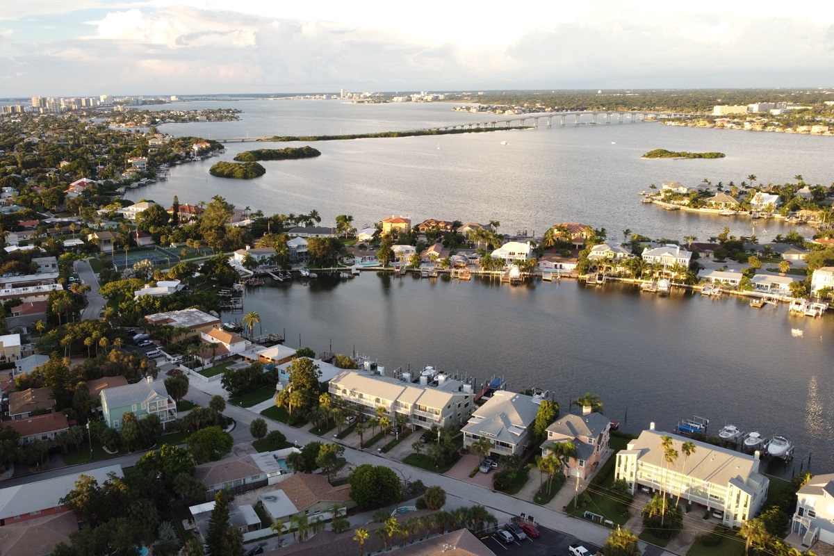 While the backyard is fun, Paradise Lodge is surrounded by water and opens other opportunities for fun and exploration.