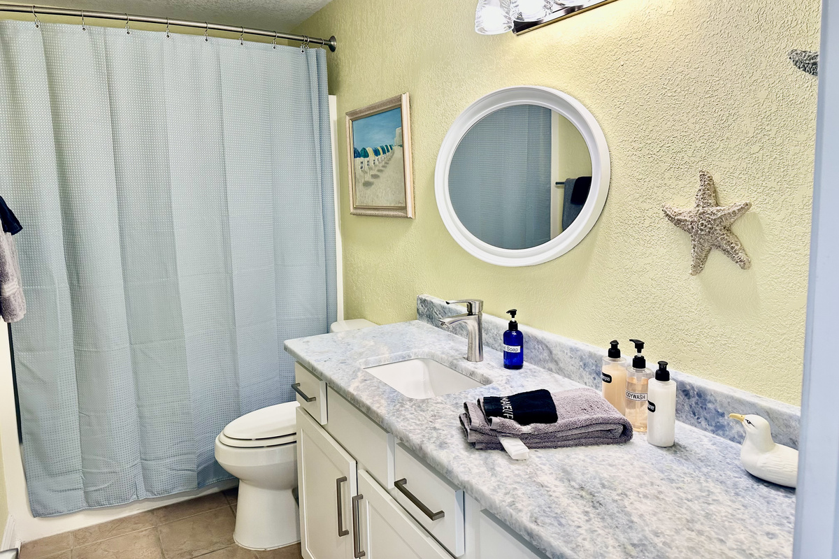 We have a tub/shower combo...