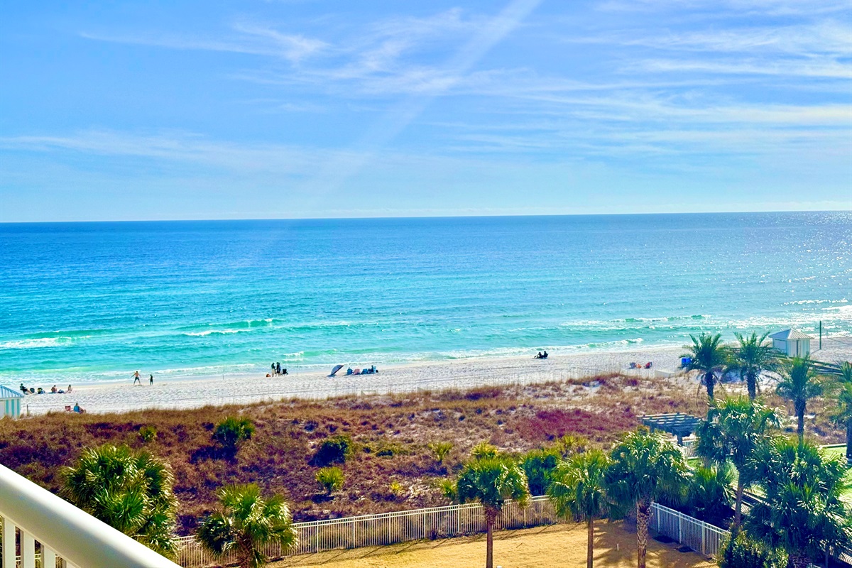 Destin West Gulfside #607: Balcony View