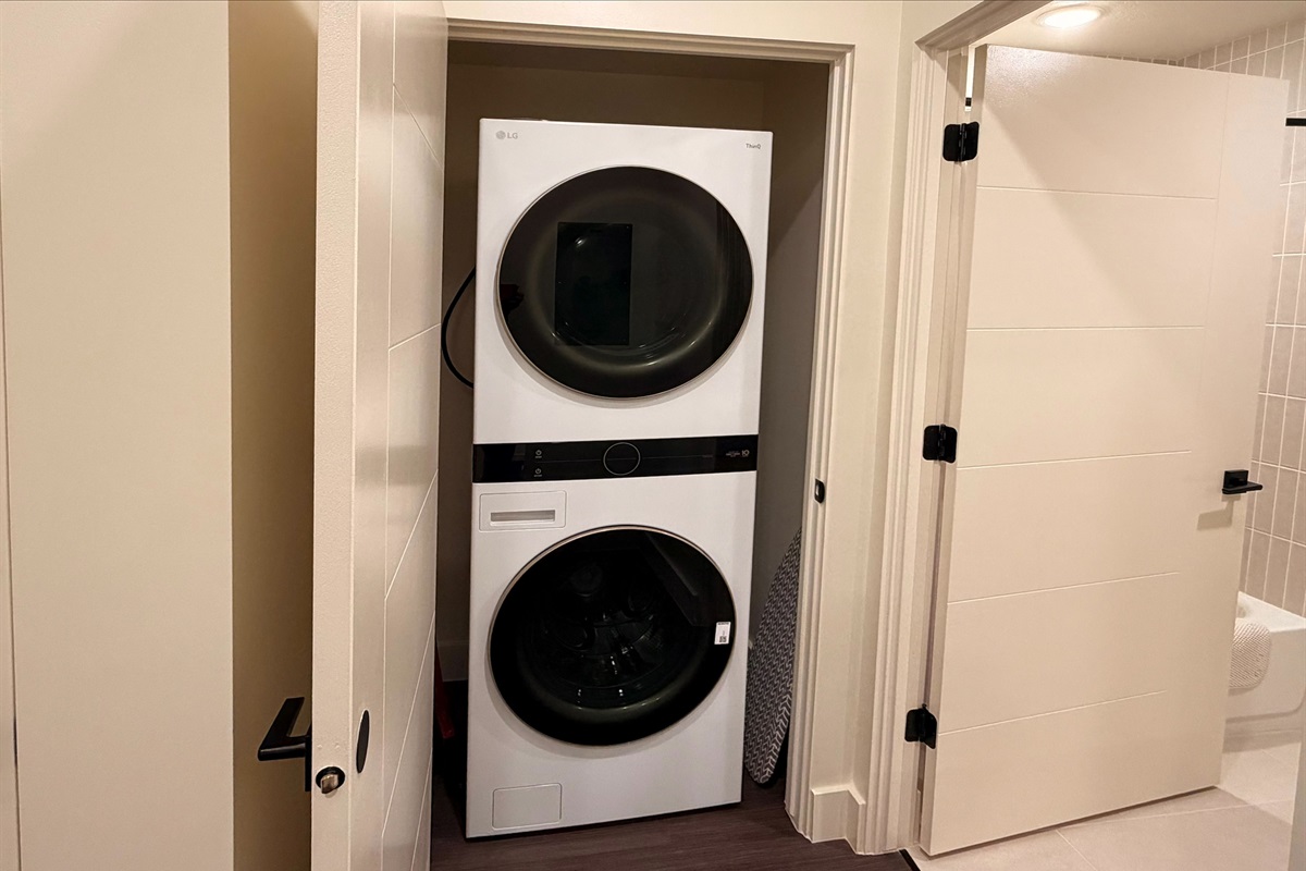 Laundry area for your convenience