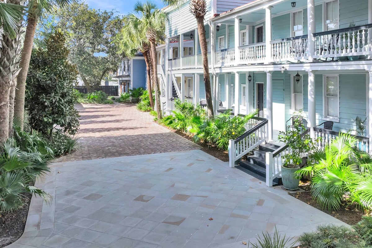 Driveway as you enter our property