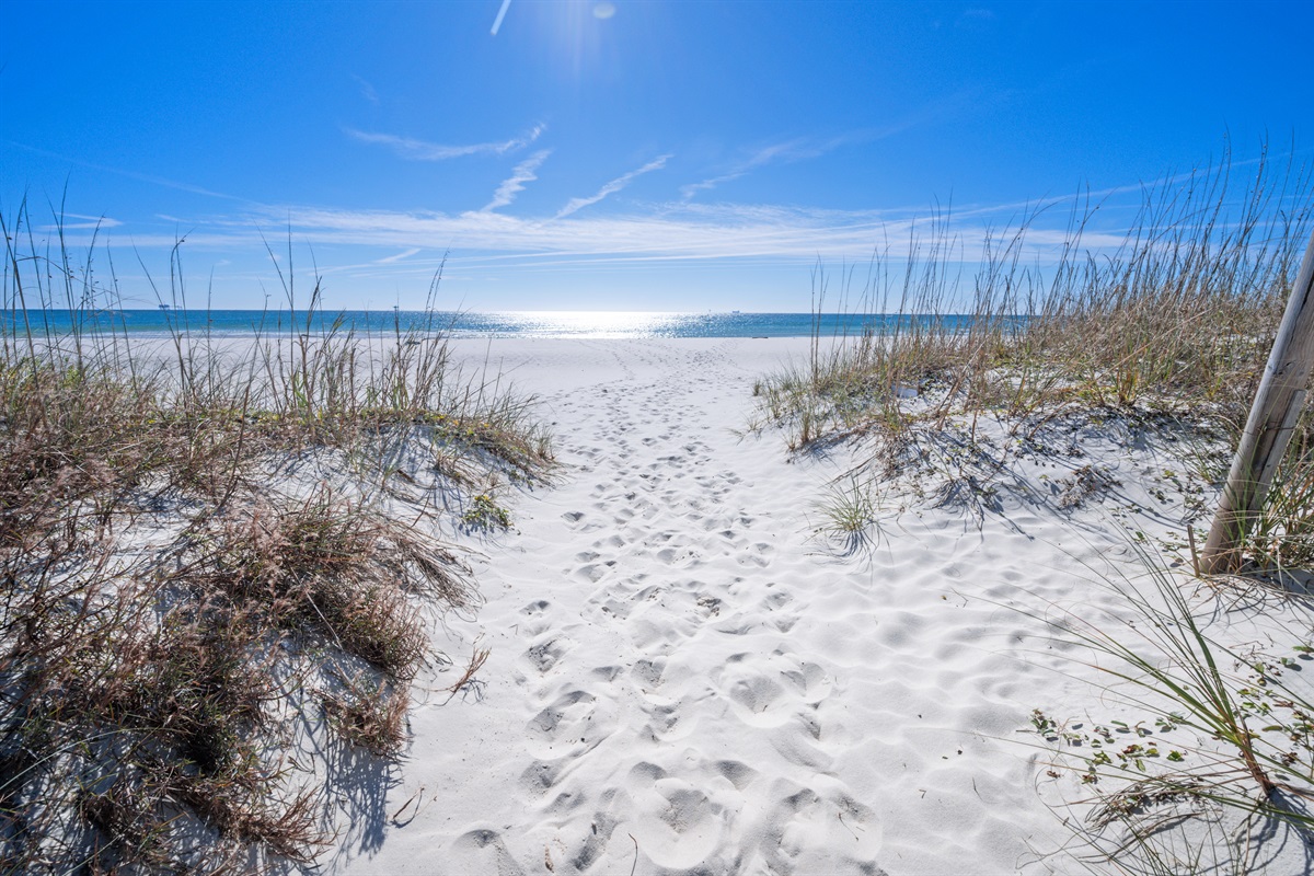 private neighborhood beach