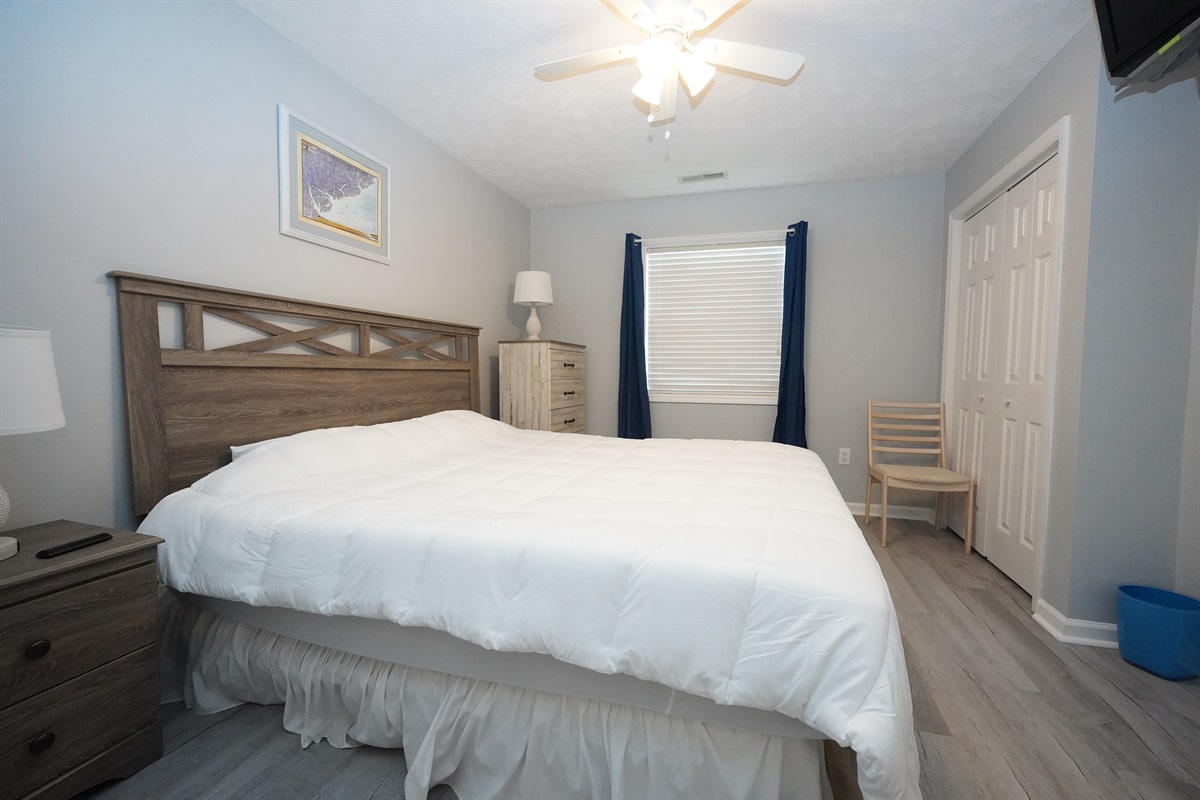 Spacious and comfortable with fresh linen