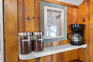 Coffee maker  and ground coffee