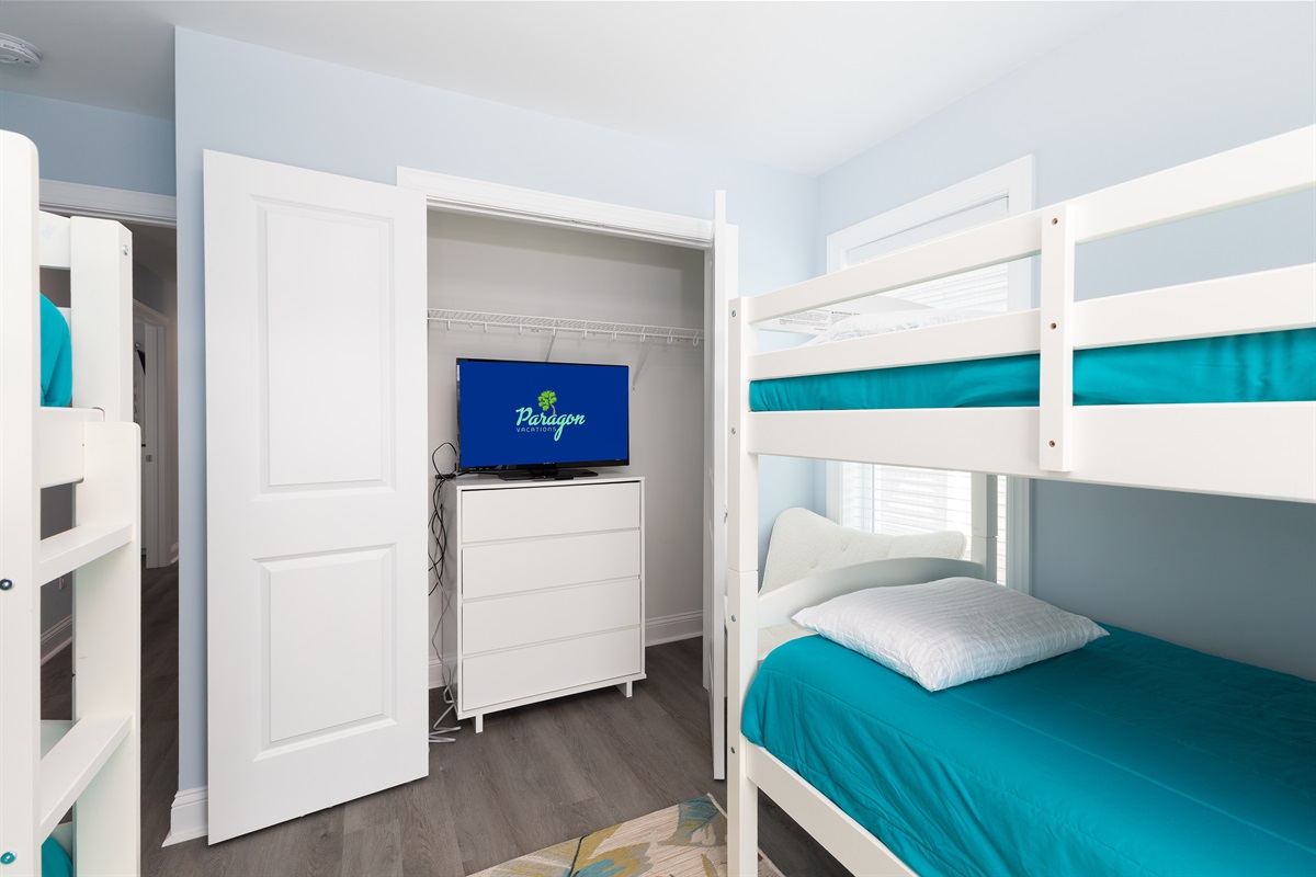 Bunk beds = double the fun!