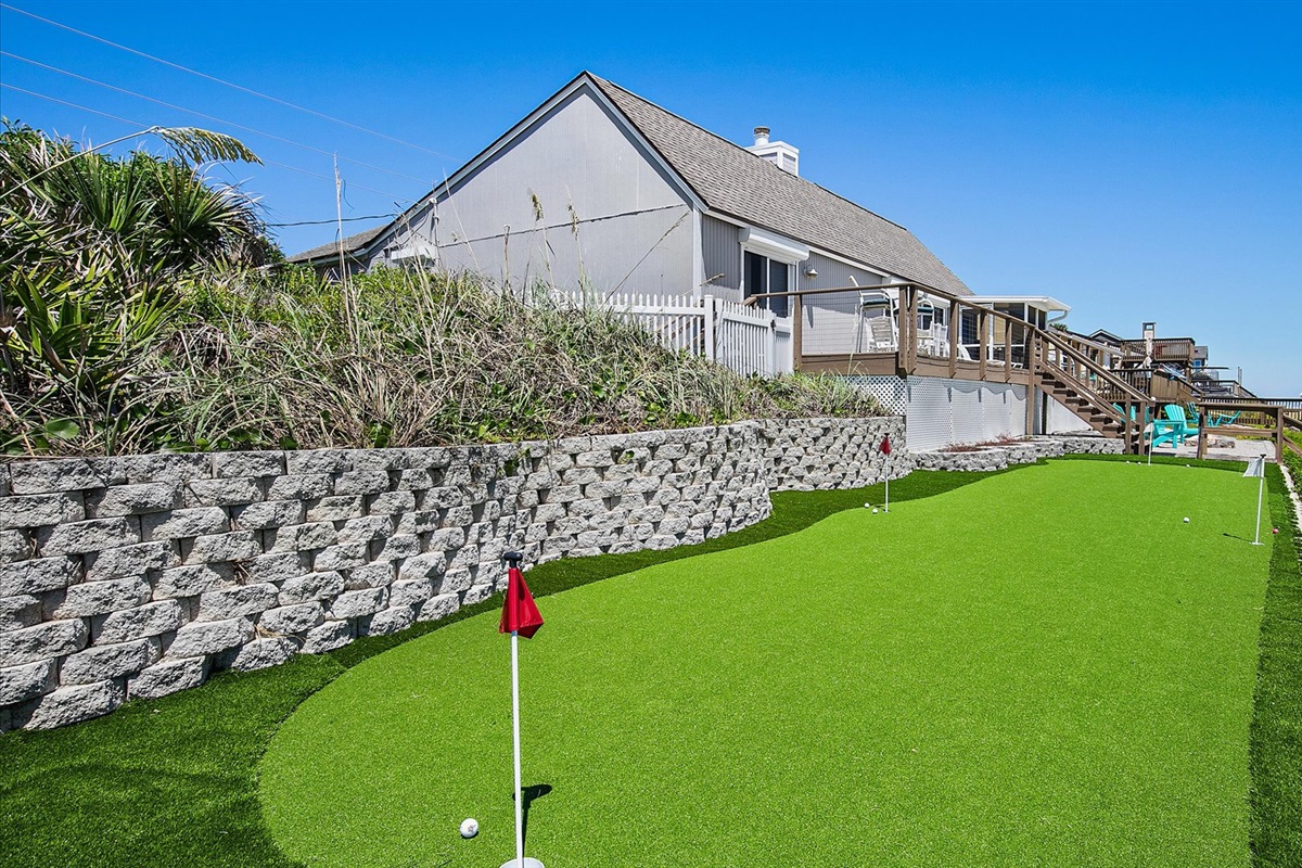 A game of putting?
