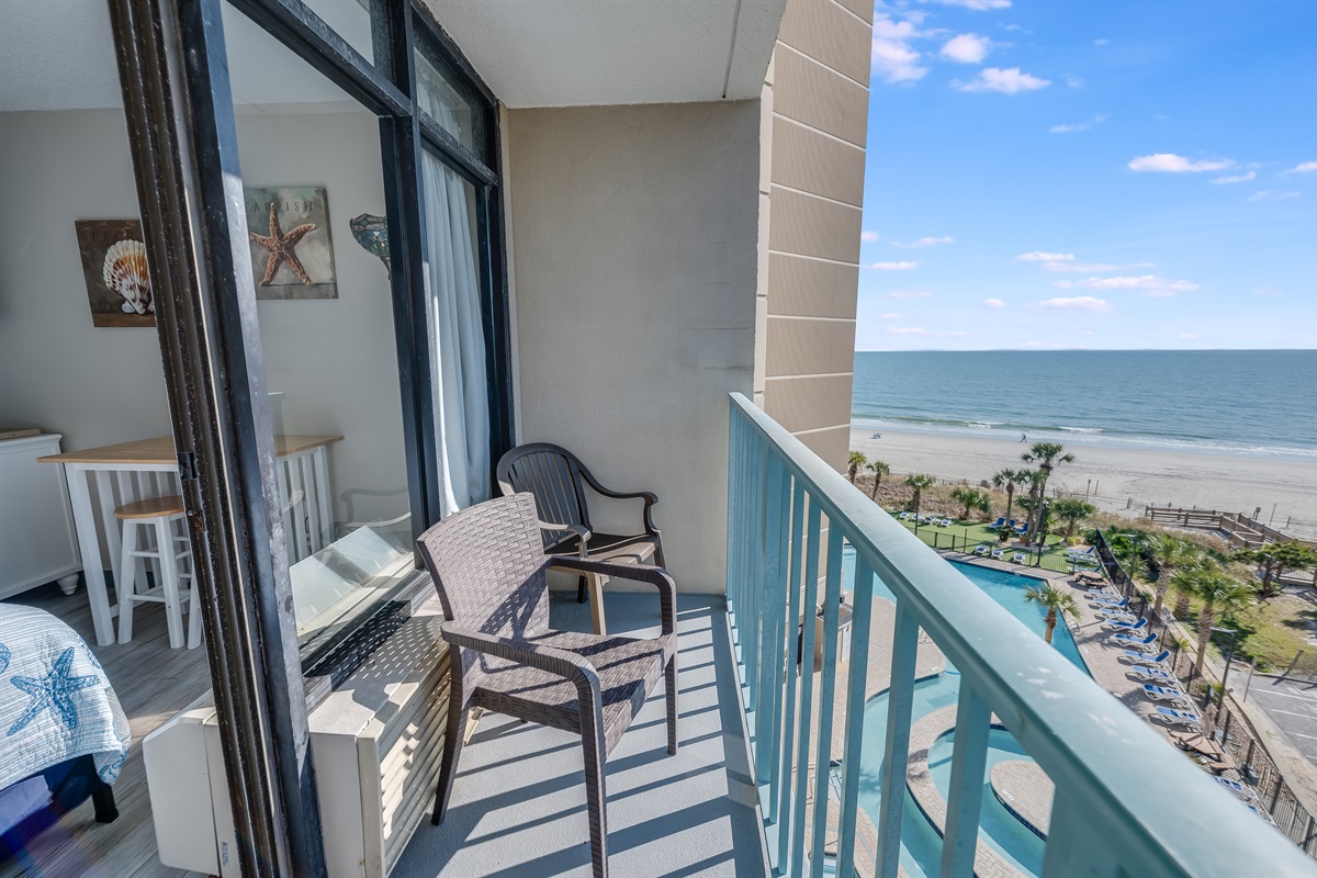 Amazing View from the Balcony!