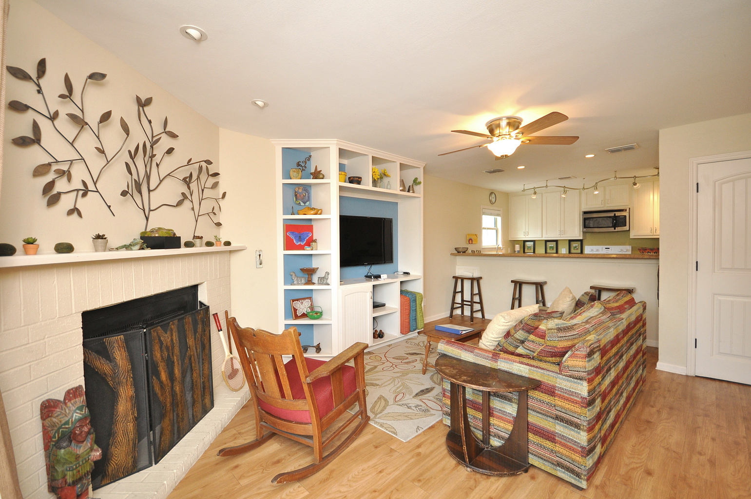 Spacious living area