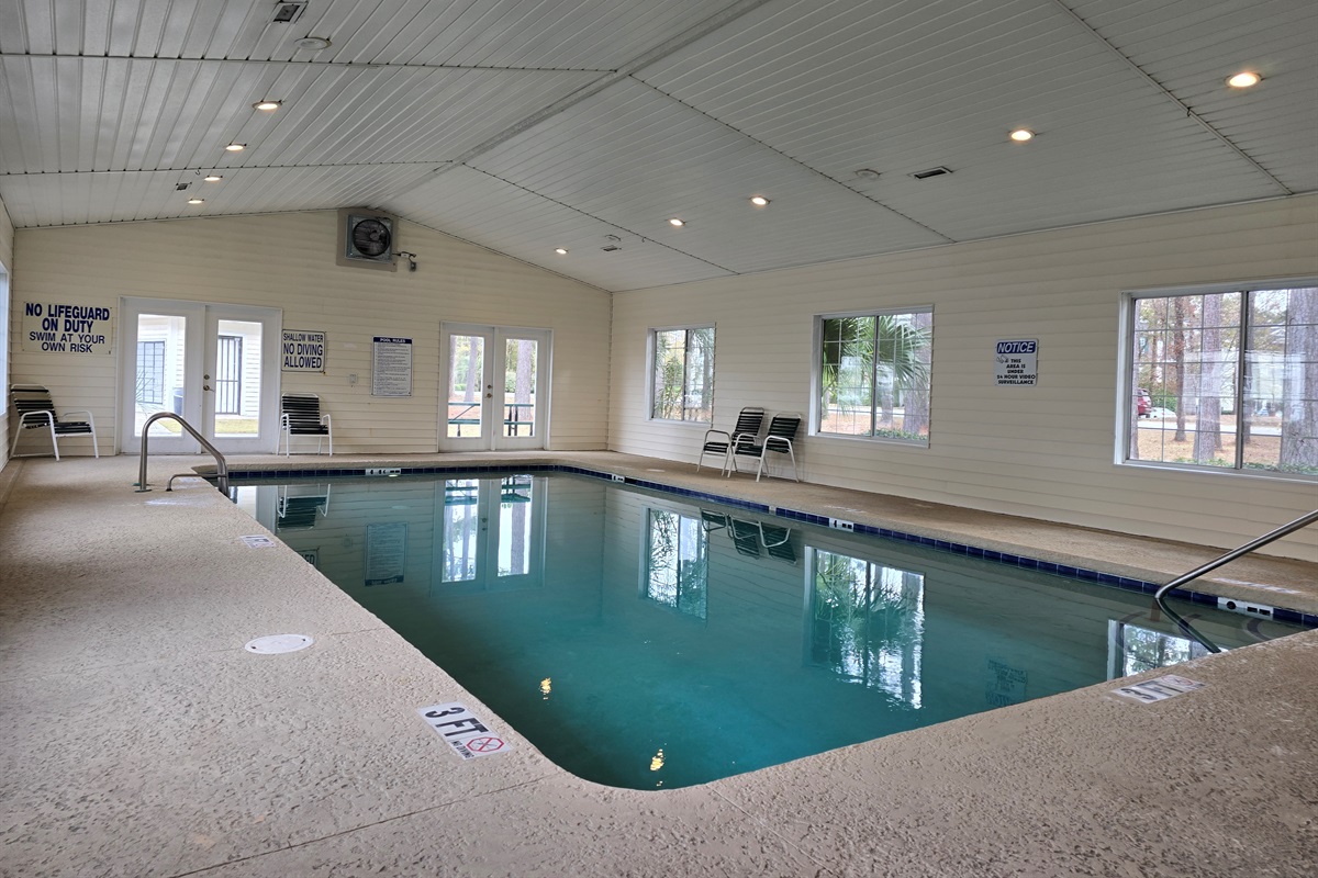 Indoor Heated Pool & Outdoor pool access