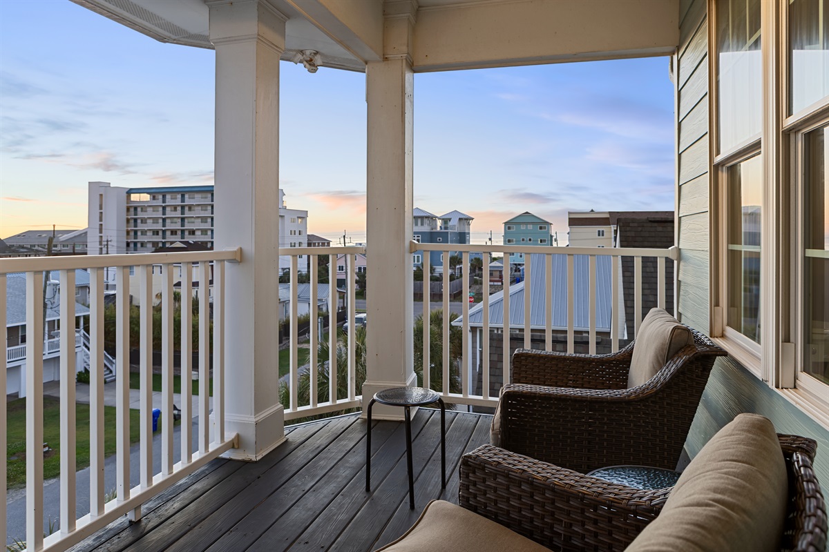 Master Private Balcony - 4th Floor with ocean views