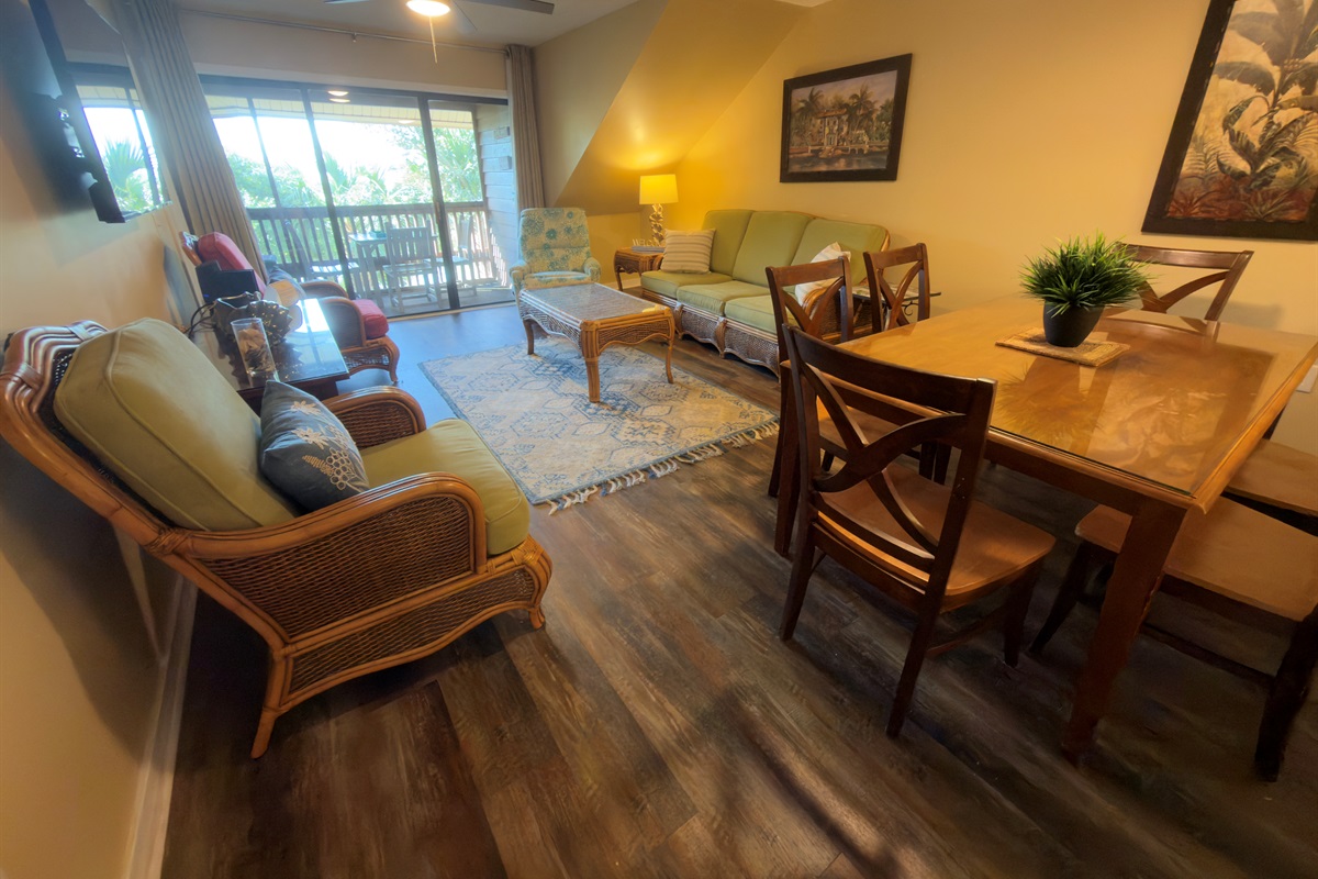 Living Room With Sofa Bed