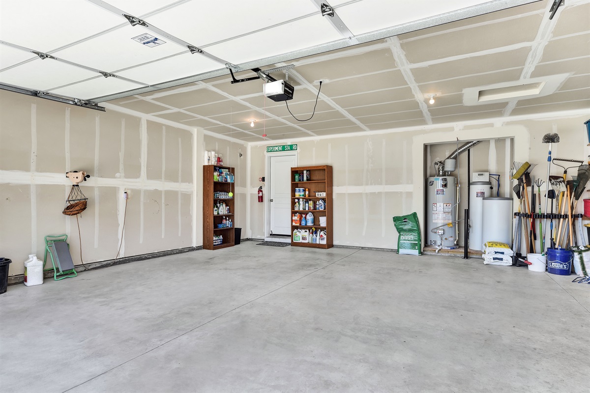 Garage - 2 of the 3 parking spots in the garage are available for guest use