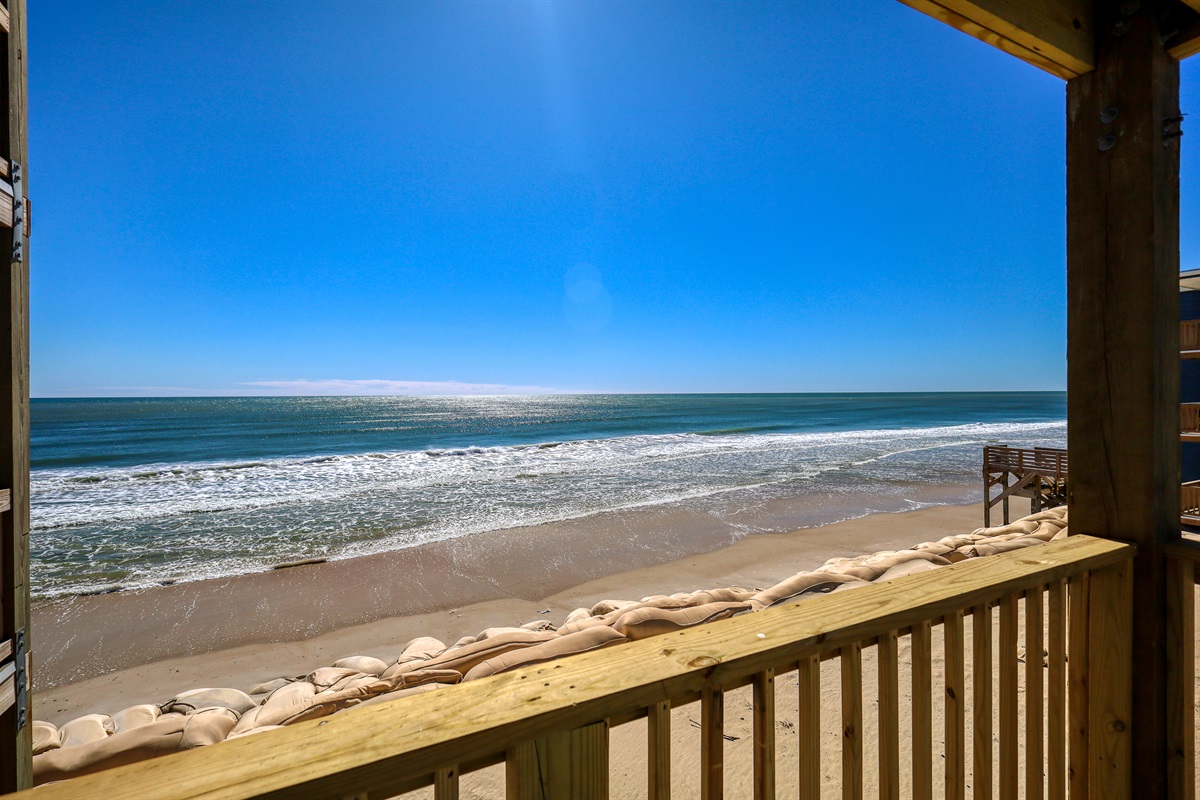 Afternoon sun at mid-tide