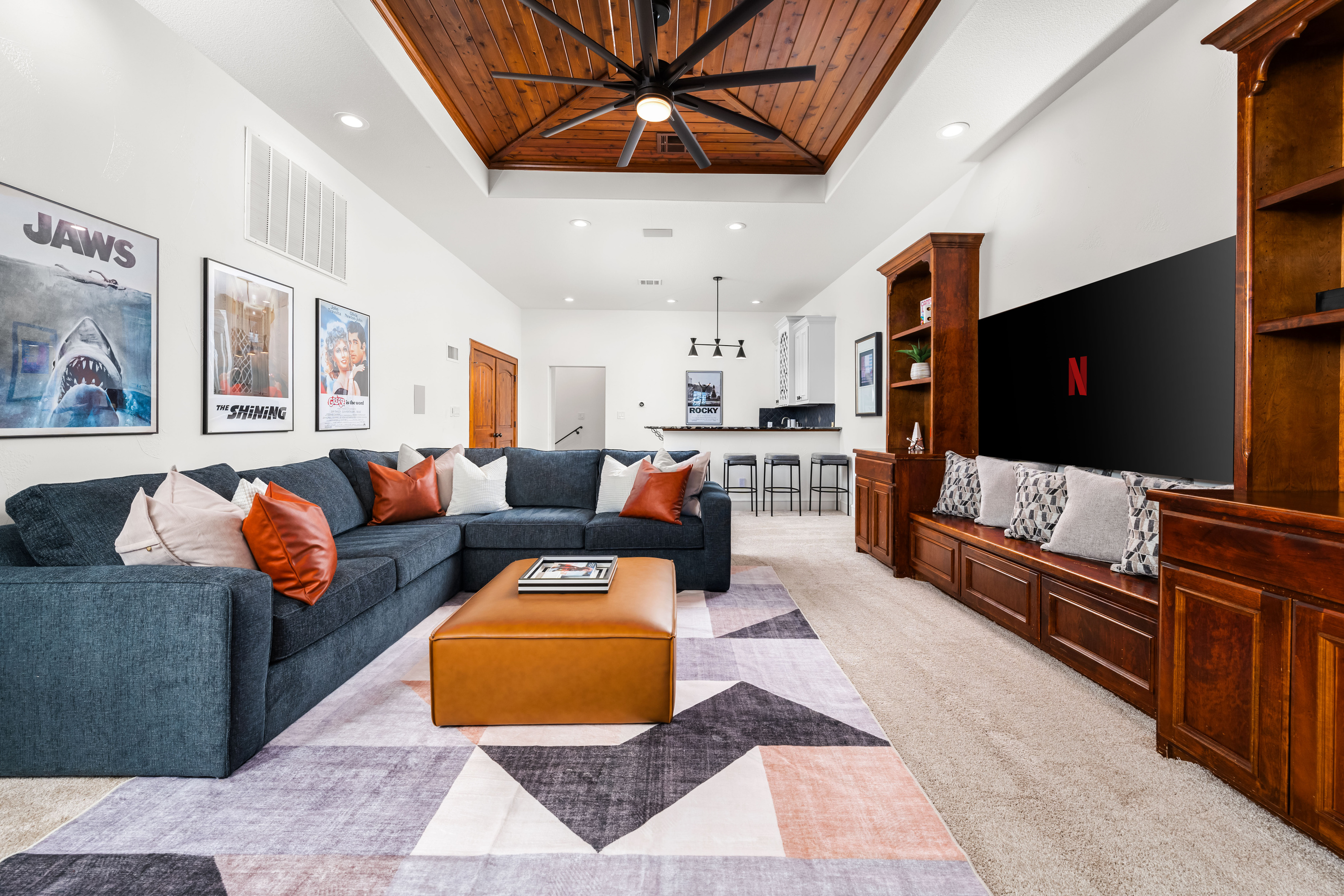 Enjoy the extra living area upstairs to lounge, unwind, or settle in with flexible sleeping accommodations.