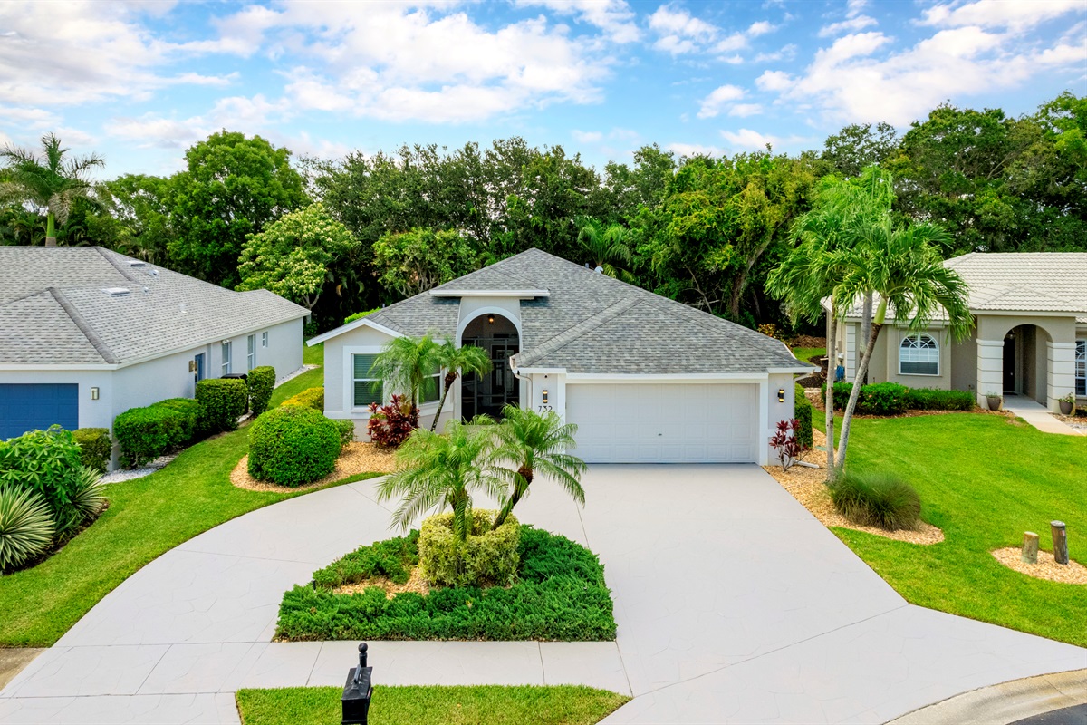 Ample parking in both the driveway and garage for easy group arrivals