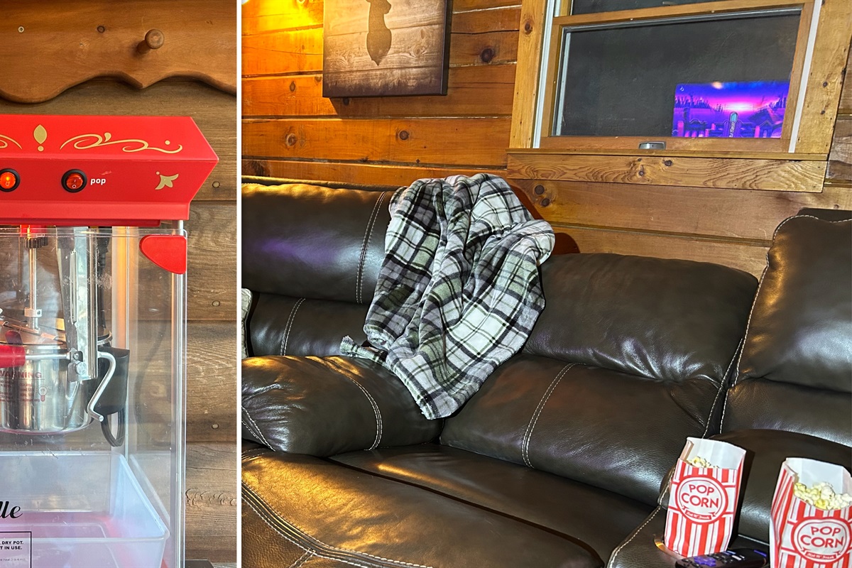 Theater style popcorn and a streamed movie? We've got you covered!