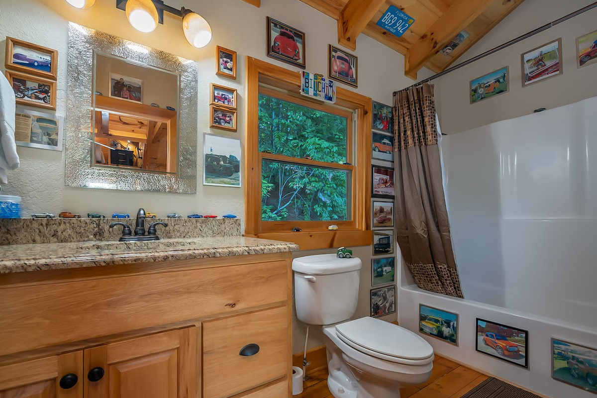 Upstairs bathroom