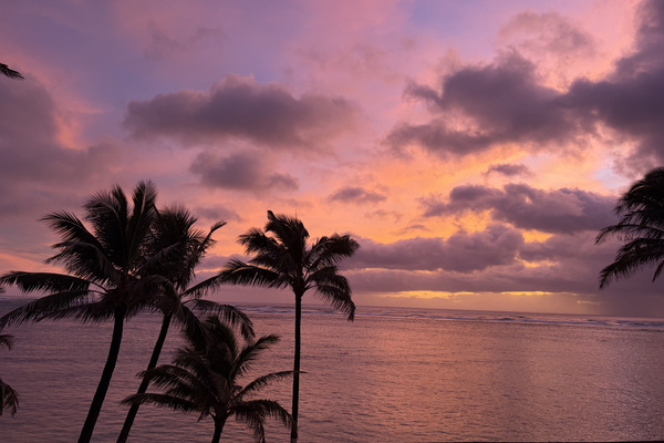 Sunrise from the Lanai