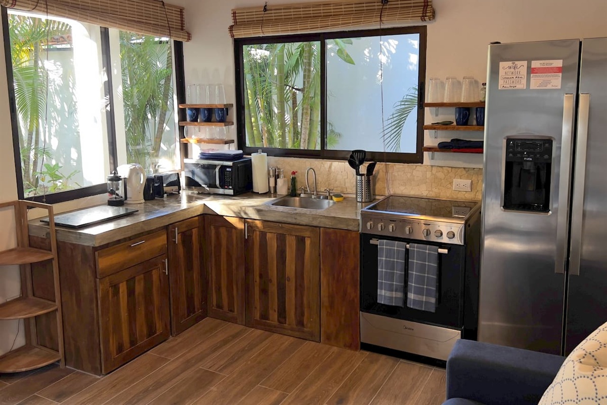 Casa Capri kitchen area.