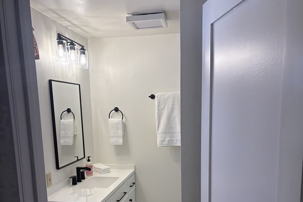 Main Floor Bathroom - JUST REMODELED!