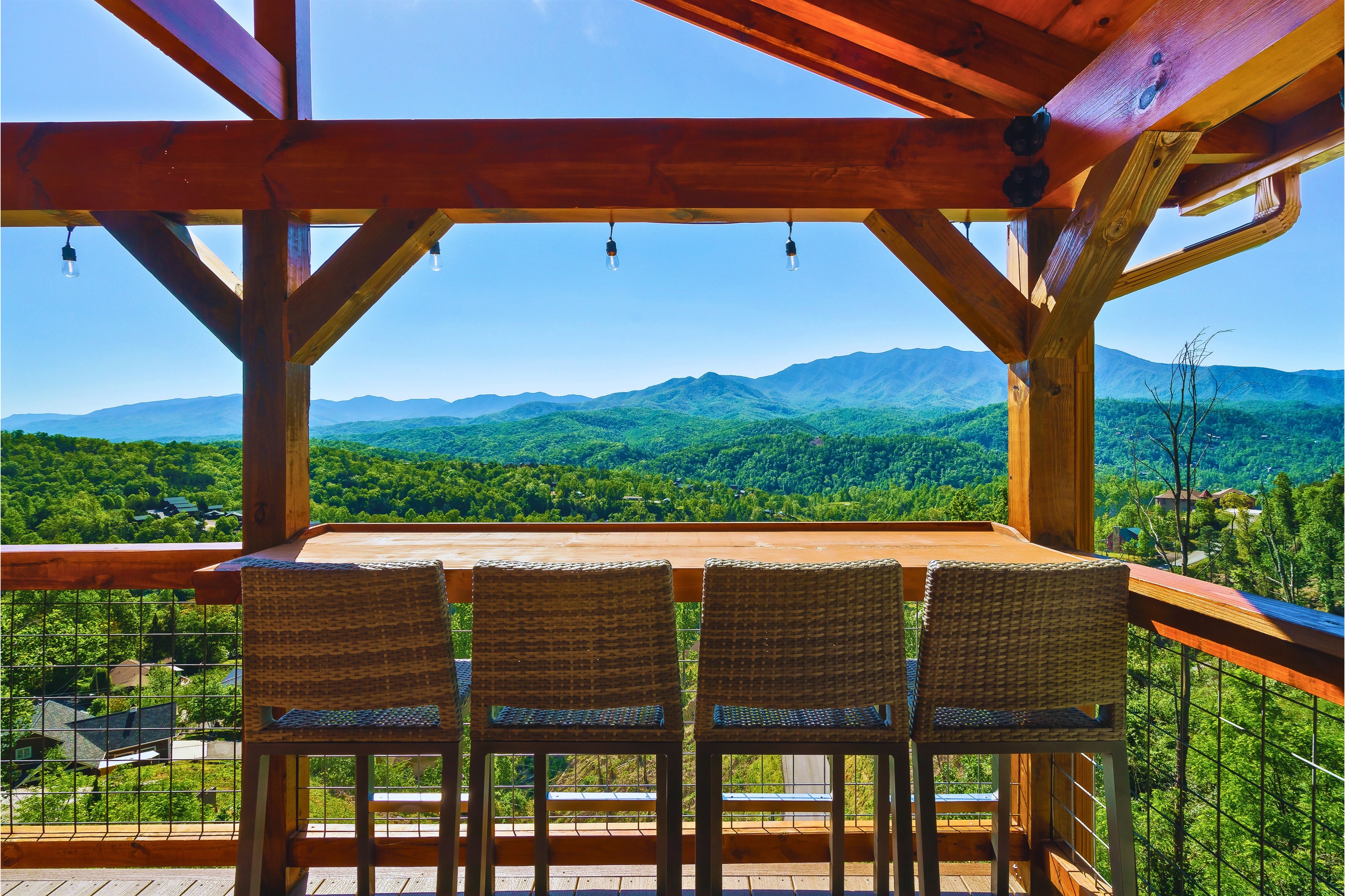 Breathtaking VIEWS from second floor bar
