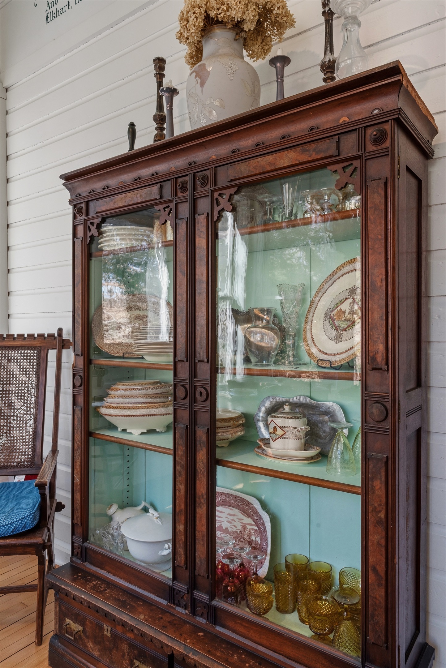 Historic charm & beautiful antiques surround you here. 