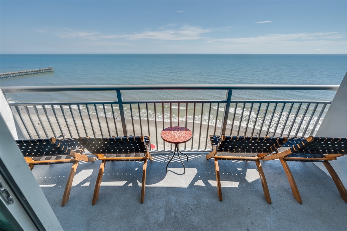 Breathtaking Views from Balcony!