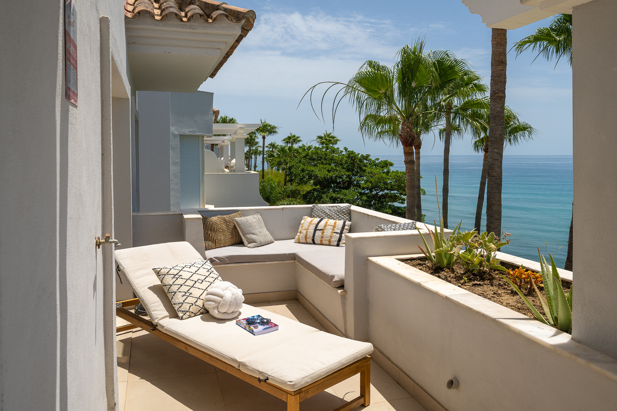 Terrace with sea view