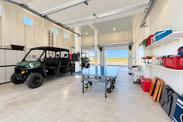 Oversized Garage with games