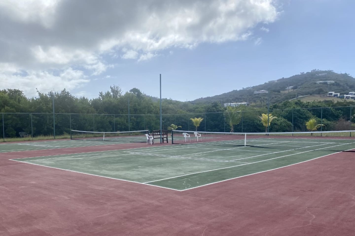Tennis Court (located across the street)