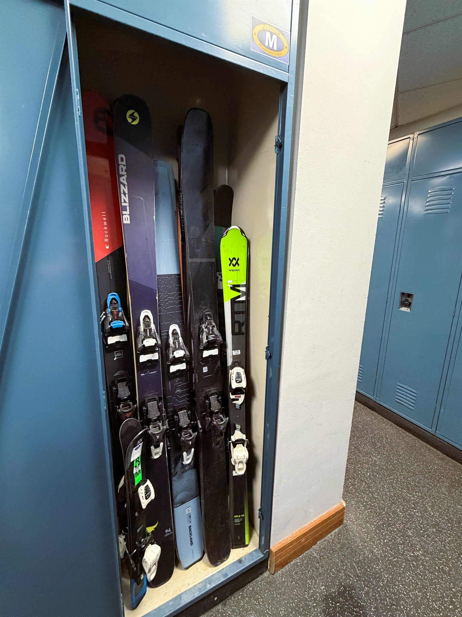 Private Ski Locker