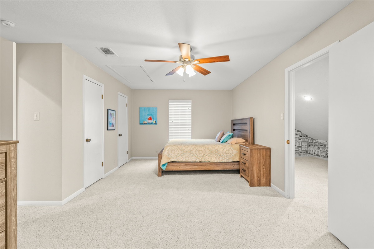 Bedroom 4 is a very cool space!
