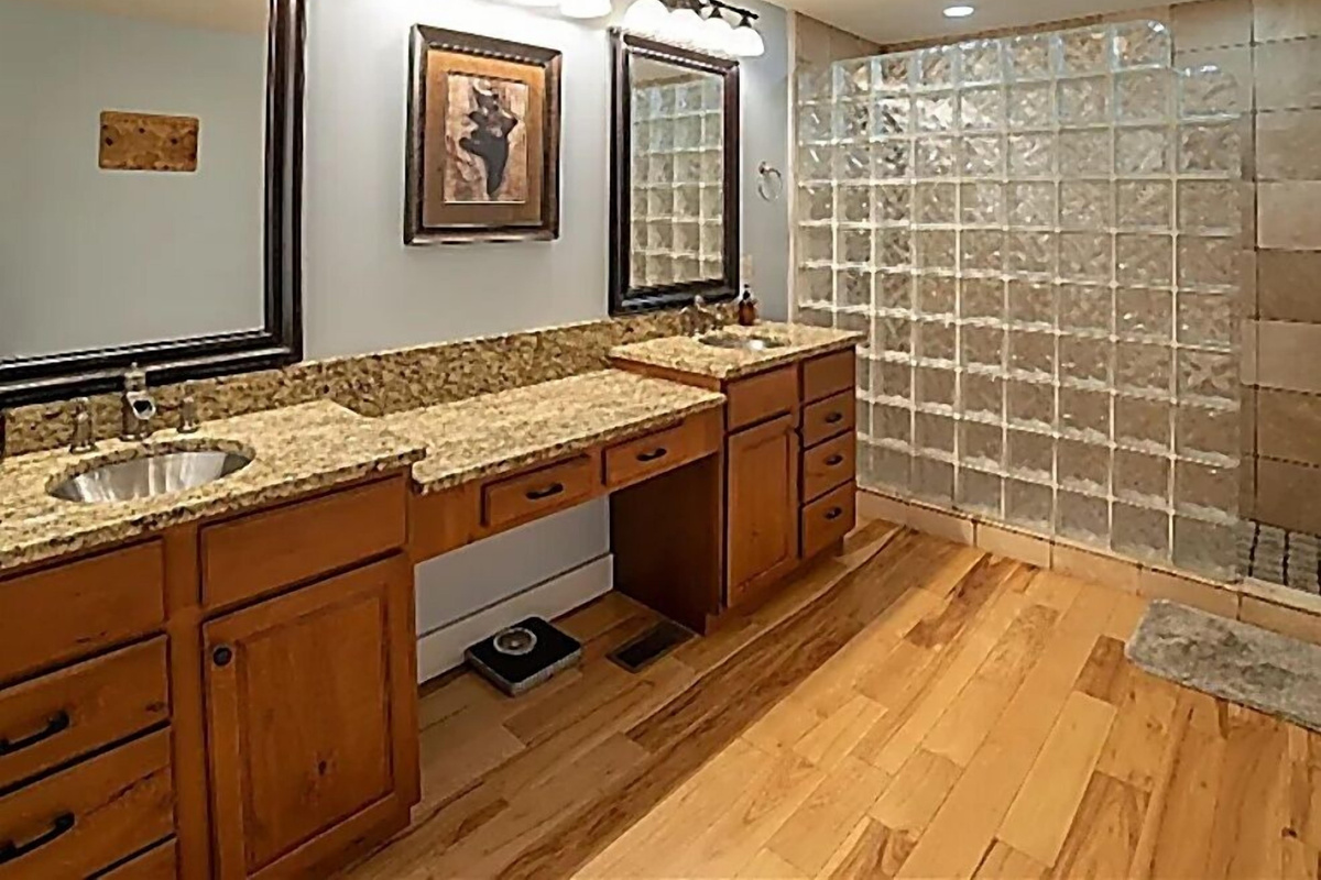 Master bathroom