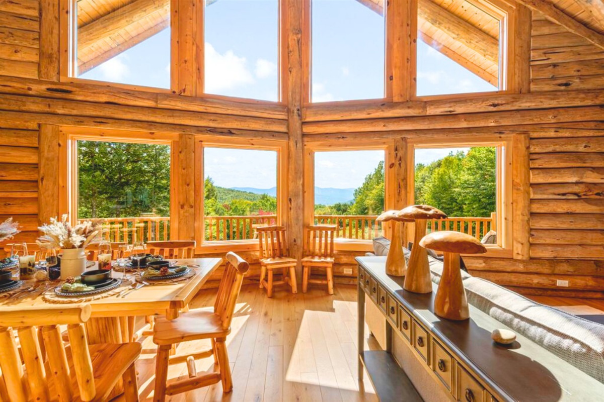 A bright, open space for cooking together and enjoying family meals.