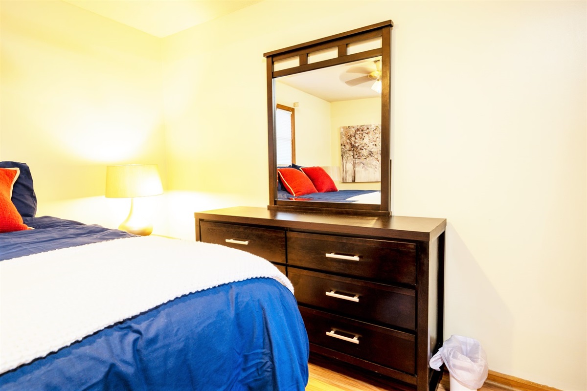 Dresser in master bedroom