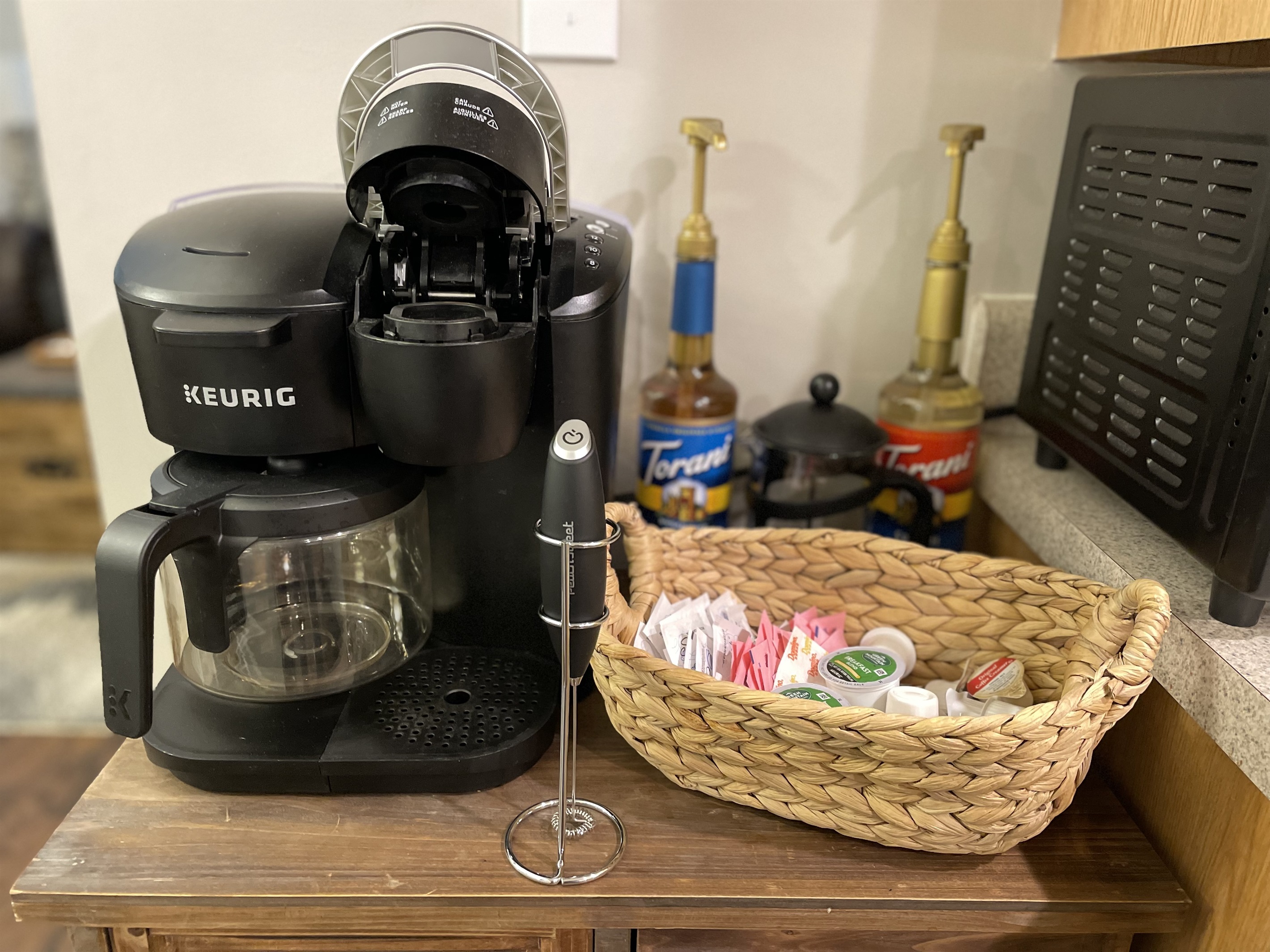 Fully Stocked coffee bar