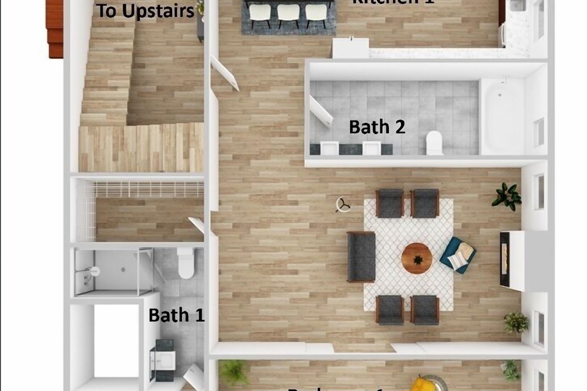 First Level Floor Plan