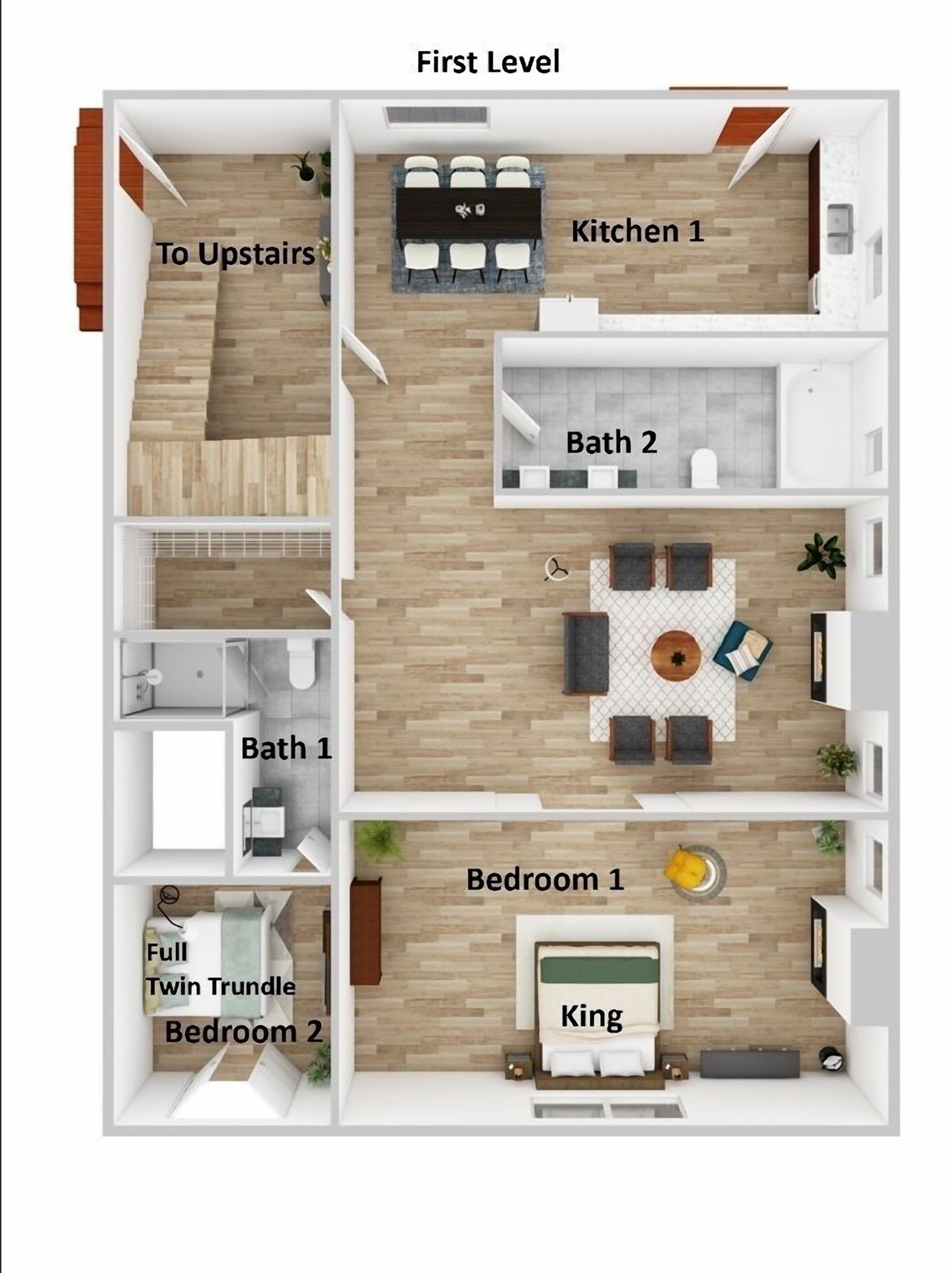 First Level Floor Plan