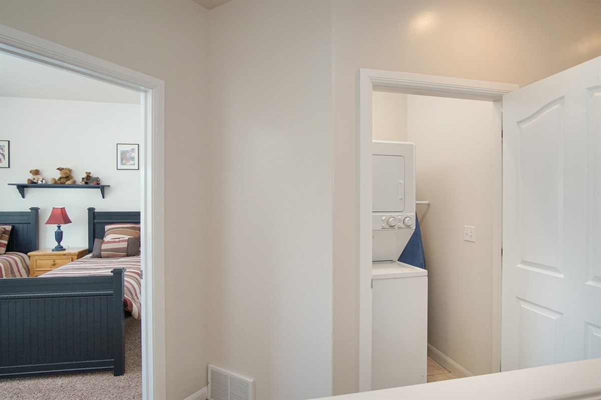 Enjoy the convenience of a private washer and dryer—perfect for extended stays or post-adventure cleanup.