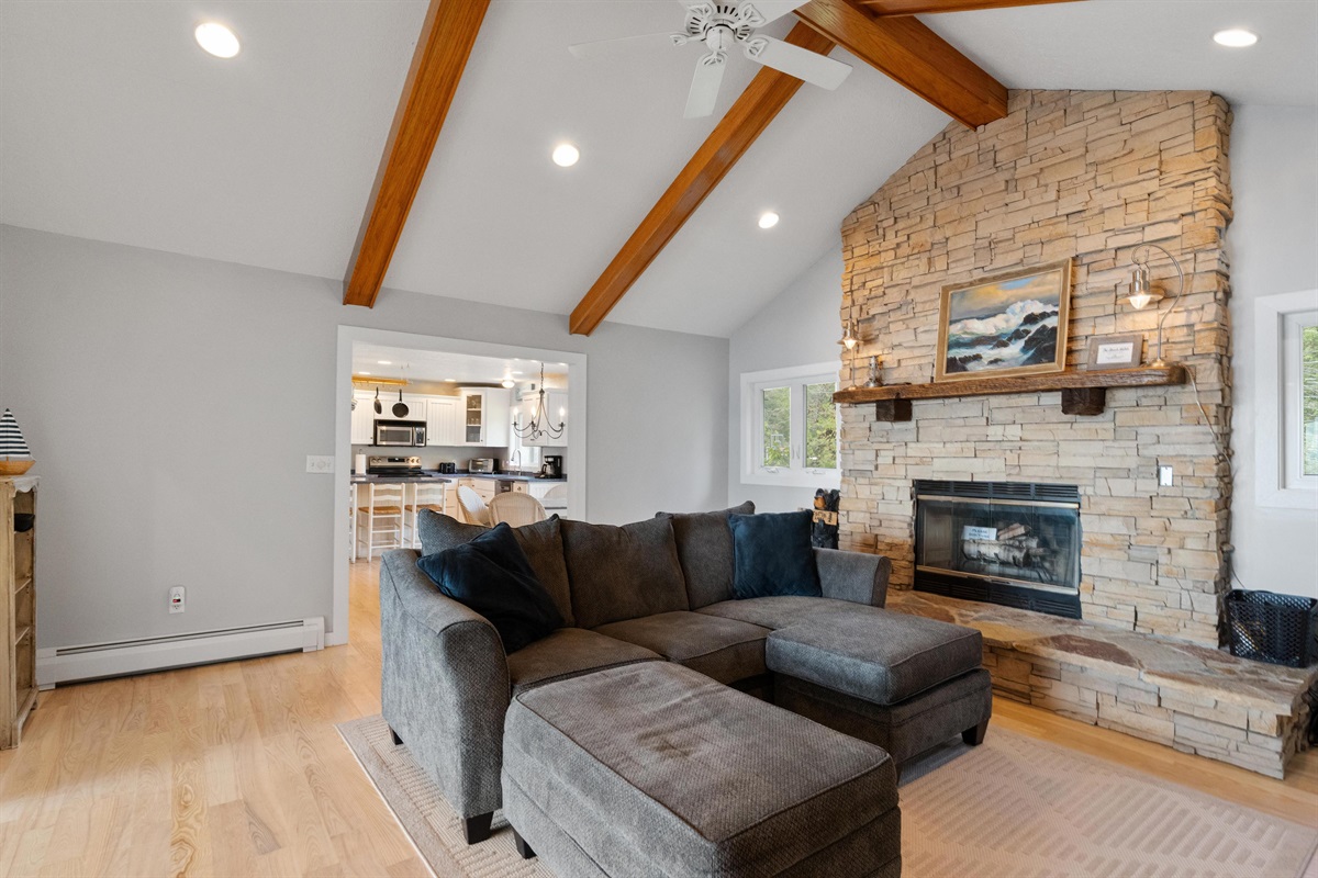 New furniture in the Living Area