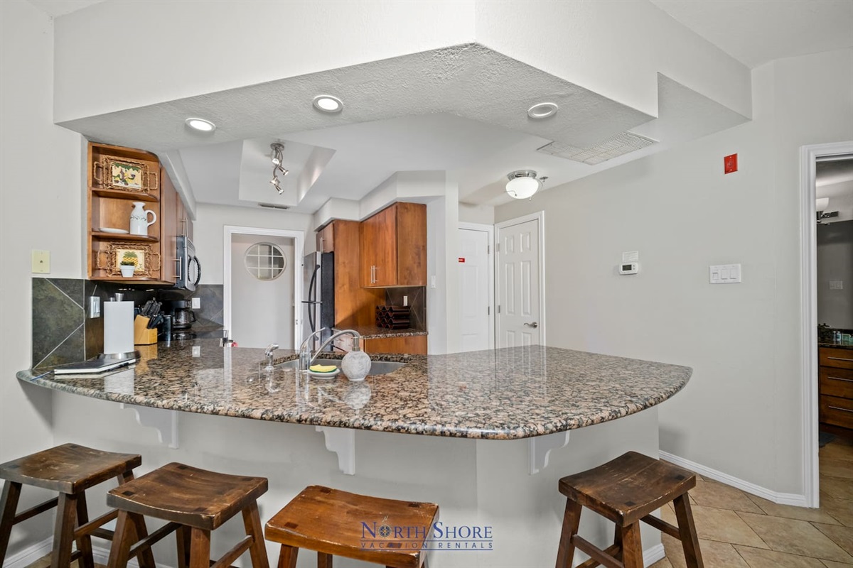 Granite Counter Tops in Kitchen