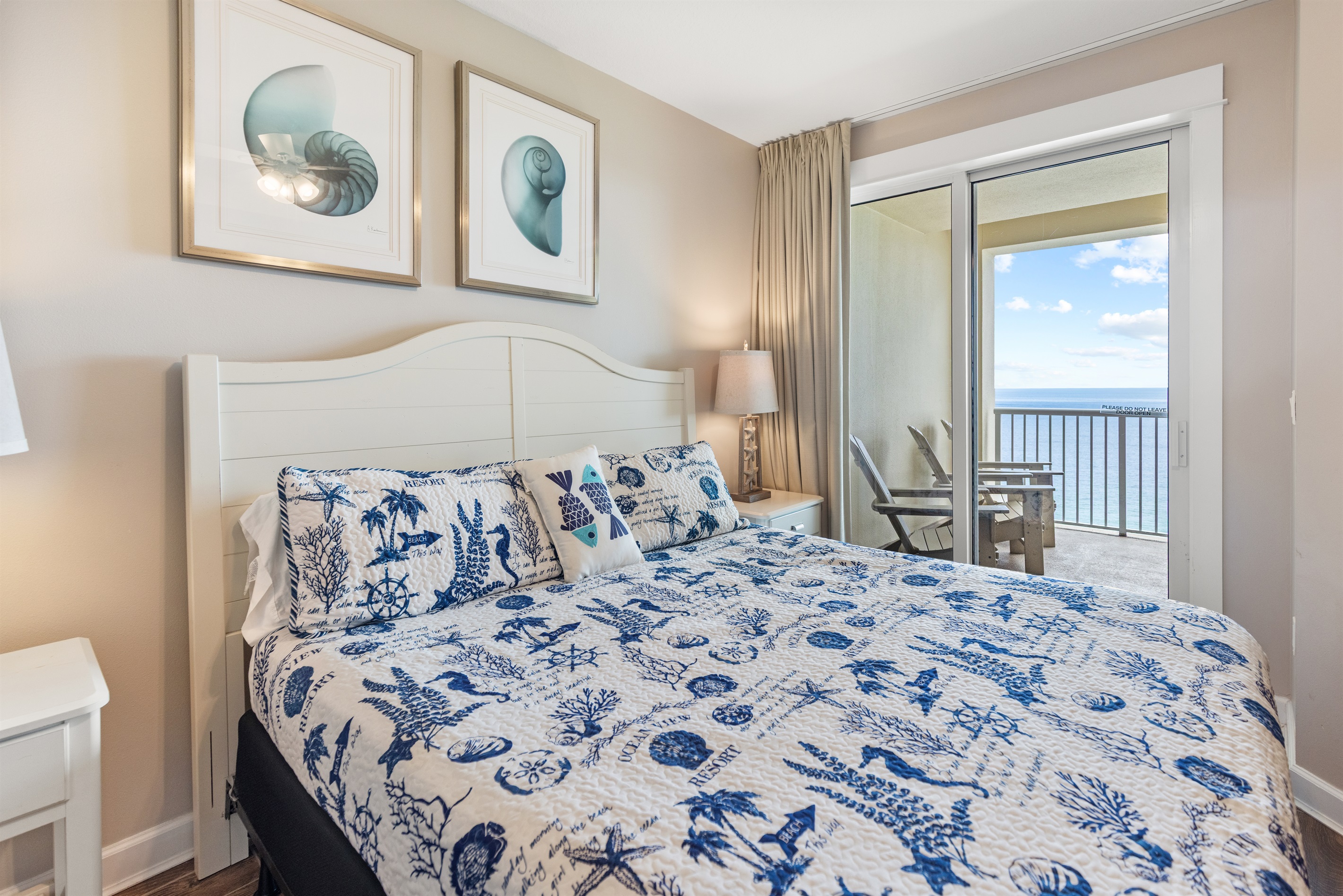 Gulf-Front Master Bedroom