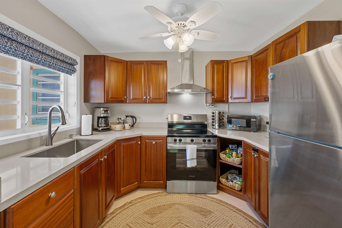 Up to date kitchen appliances