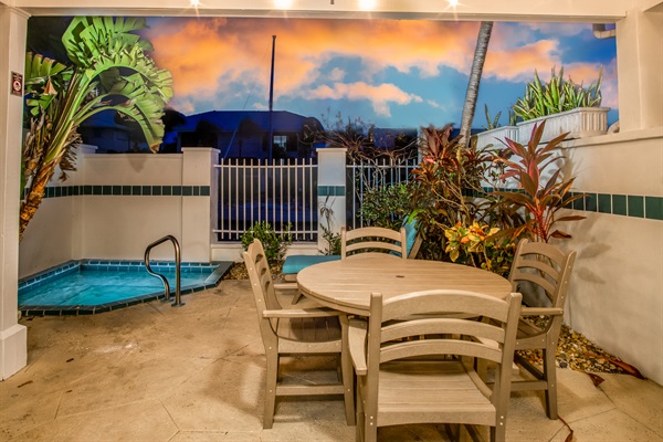 Note: Patio lights were removed due to HOA policy