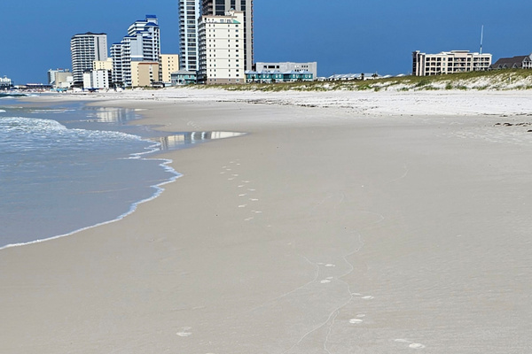 East beach at GSP pier